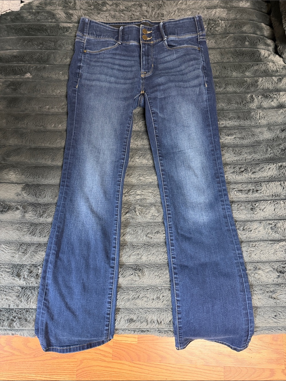 Apt. 9 Women's Dark Blue Stretch Bootcut Jeans